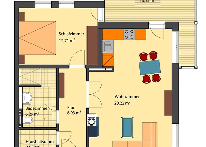 Strandvilla We 07 公寓 Börgerende-Rethwisch